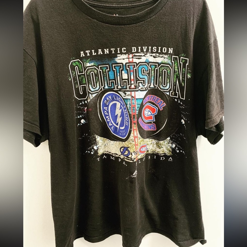 Majestic Canadiens vs Lightning T Shirt